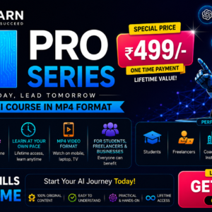 AI Pro Series 2026: Complete AI Mastery Course for Beginners to Professionals