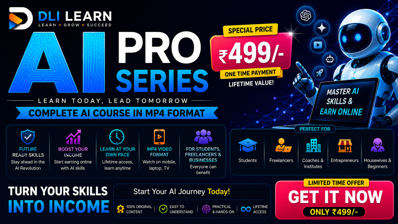 AI Pro Series 2026: Complete AI Mastery Course for Beginners to Professionals
